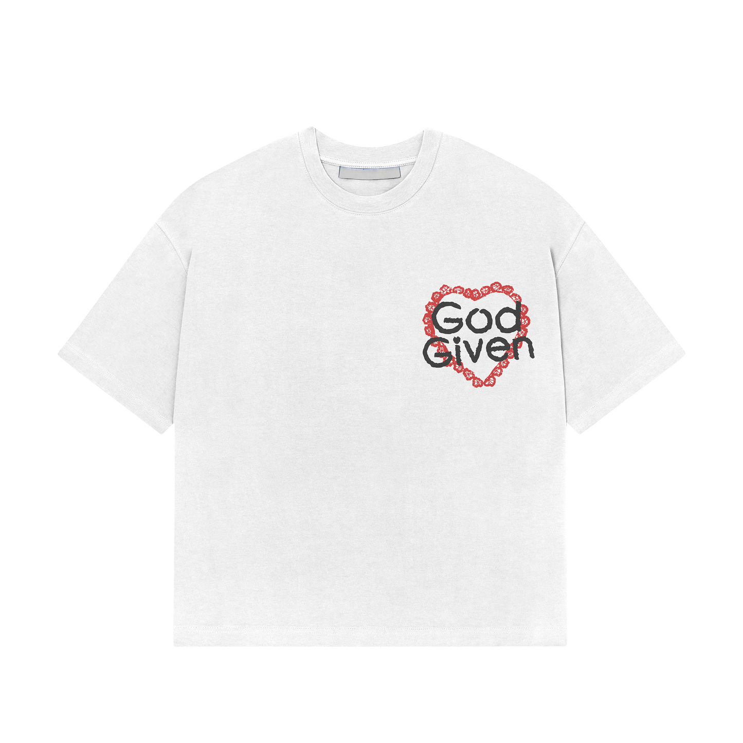 "NOT AFRAID" TEE