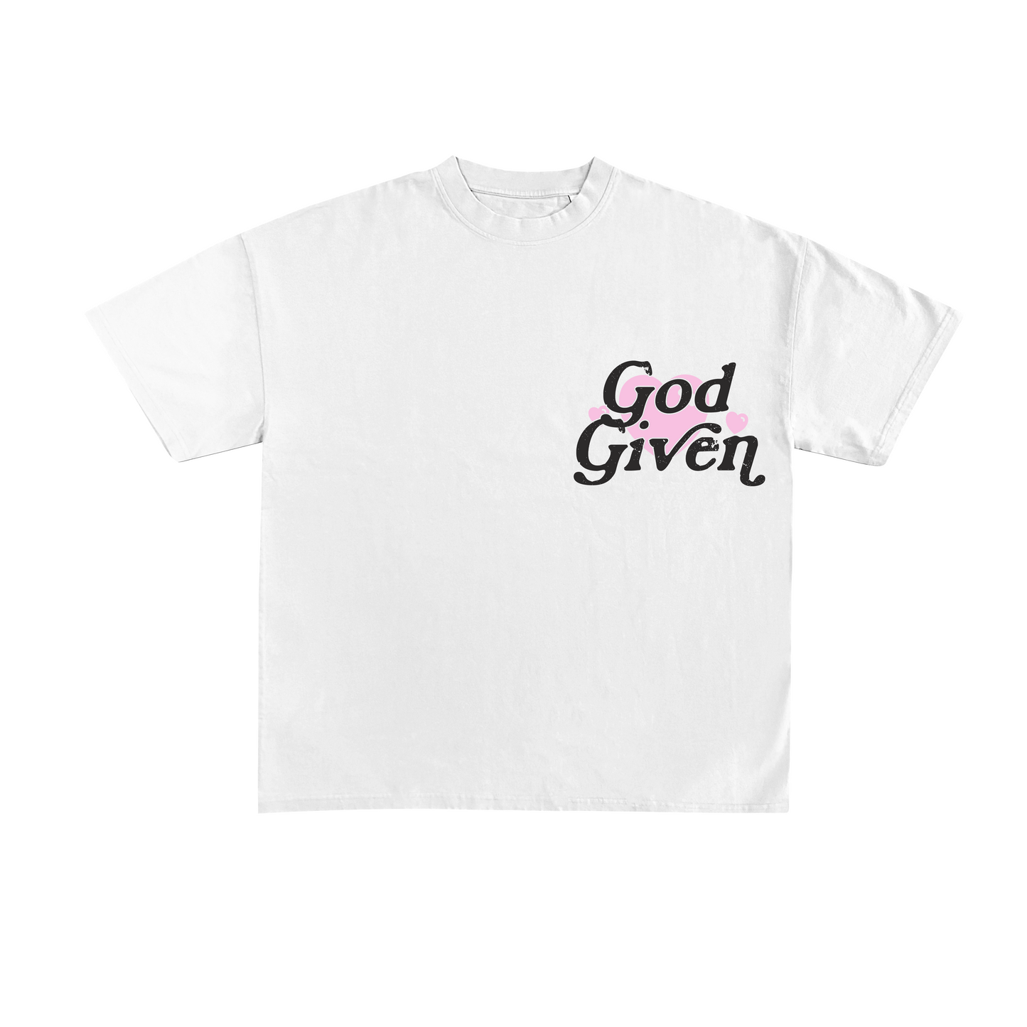"PRETTY GIRLS LOVE JESUS" WHITE TEE