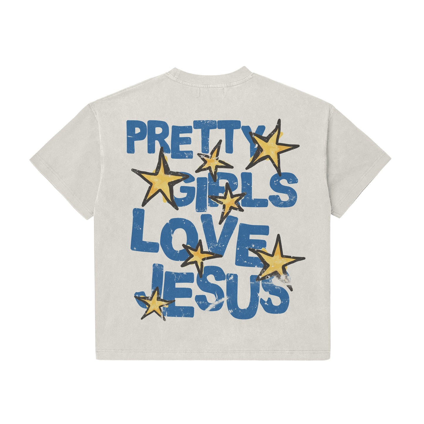 NEW "PGLJ" CREME TEE