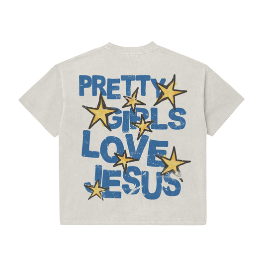 NEW "PGLJ" CREME TEE