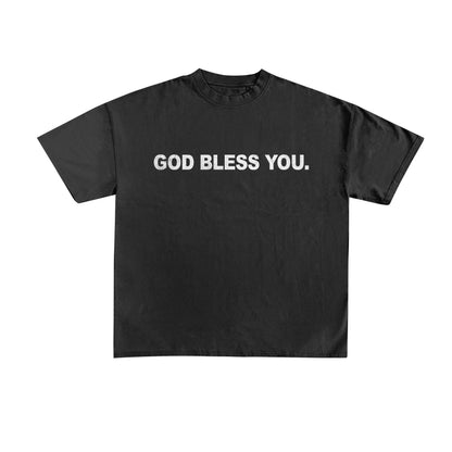 "GOD BLESS YOU" ATHLETIC TEE