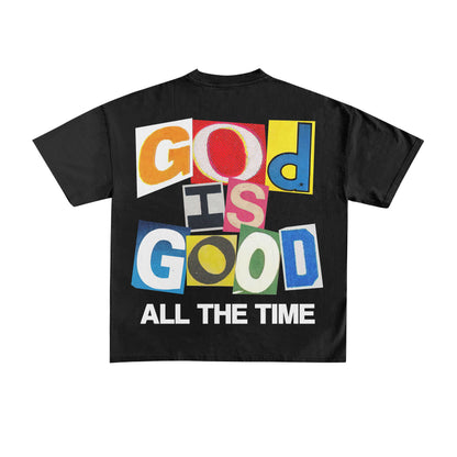 "GOD IS GOOD" RANSOM TEE