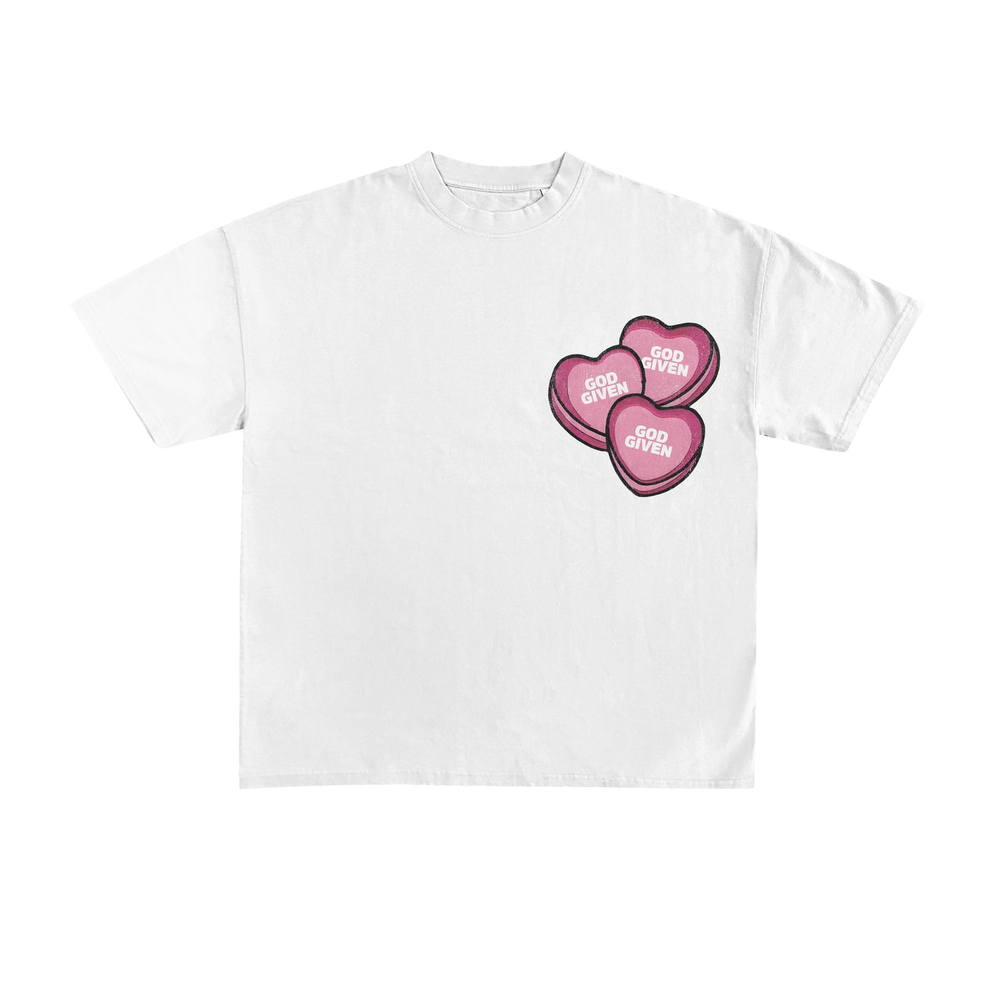 "GOD LOVES YOU" TEE WHITE