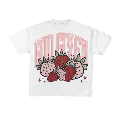 "FRUIT OF THE SPIRIT" WHITE TEE