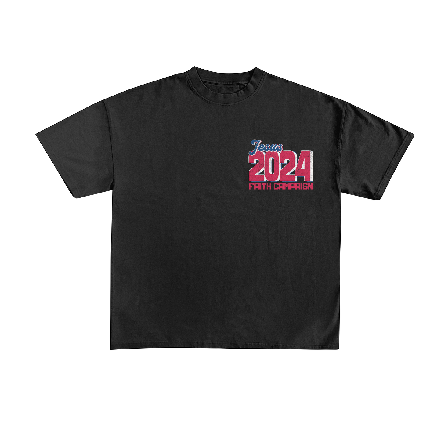 "JESUS 2024" BLACK TEE