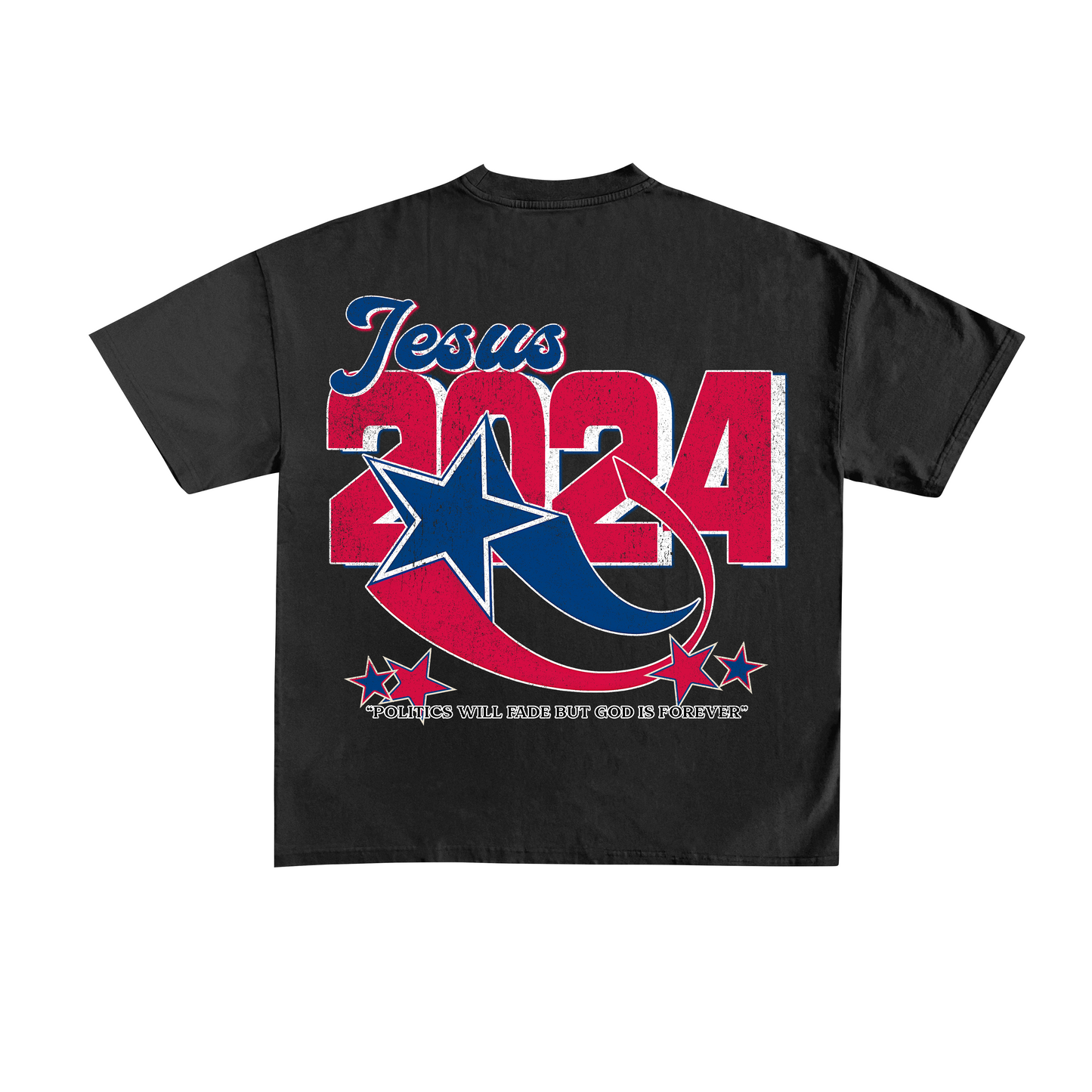 "JESUS 2024" BLACK TEE