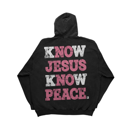 "KNOW PEACE" HOODIE